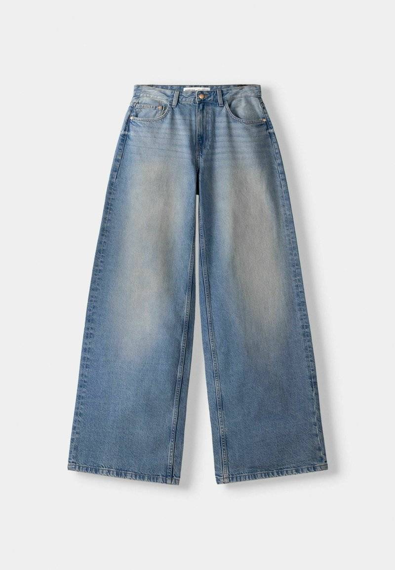 Bershka Bershka WIDE-LEG - Relaxed fit jeans Fabrikverkauf