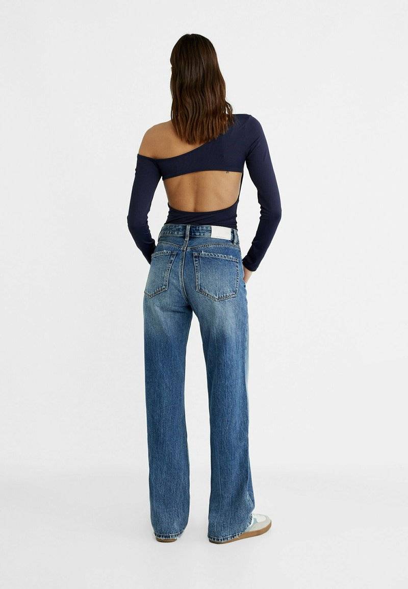 Stradivarius Stradivarius Straight leg jeans - blue Fabrik Onlineshop