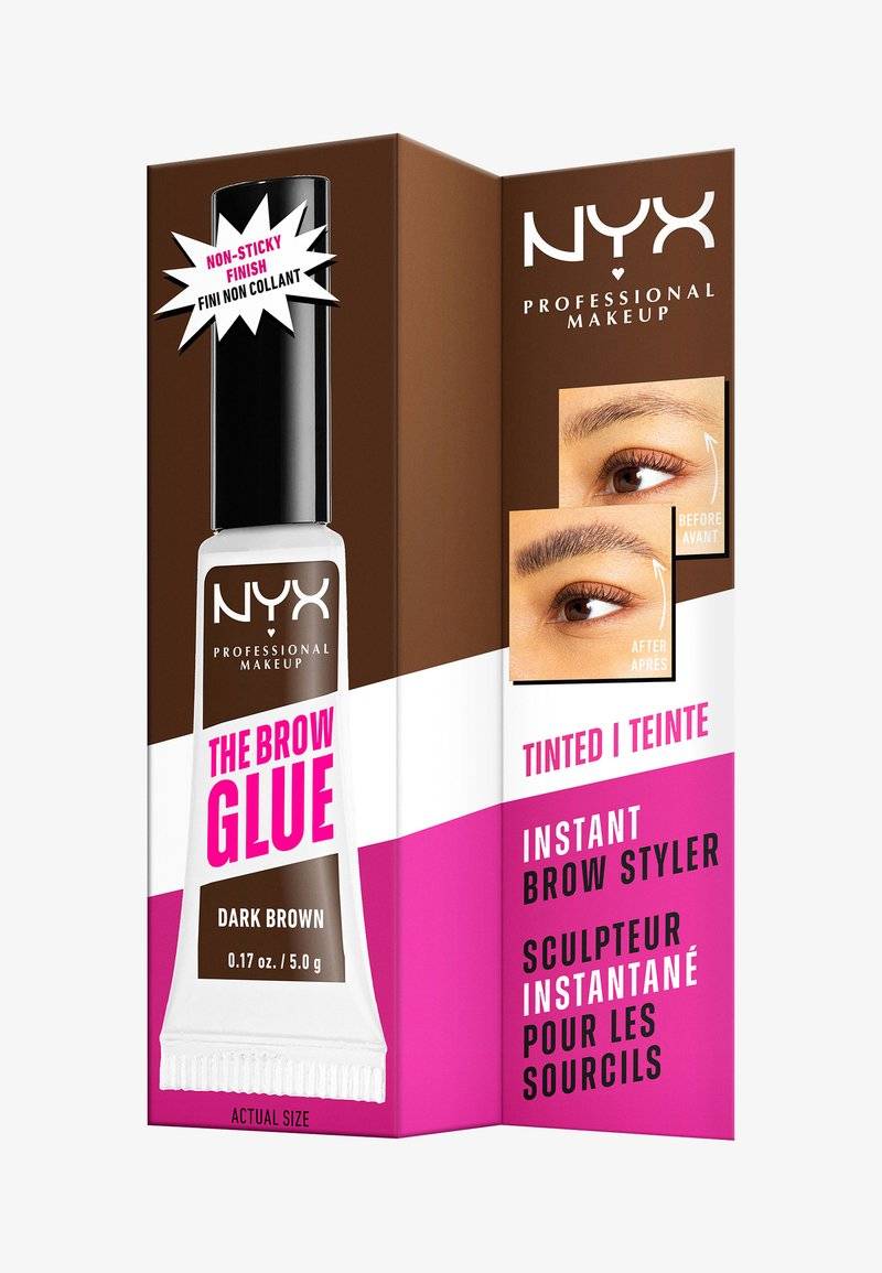 NYX Professional Makeup NYX Professional Makeup THE BROW GLUE INSTANT STYLER - Eyebrow gel - Cool Brown Heißer Verkauf