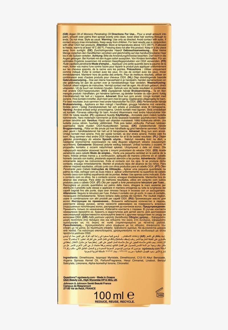 ogx ogx OGX RENEWING + ARGAN OIL OF MOROCCO EXTRA PENETRATING OIL - Hair treatment Riesige Ersparnisse