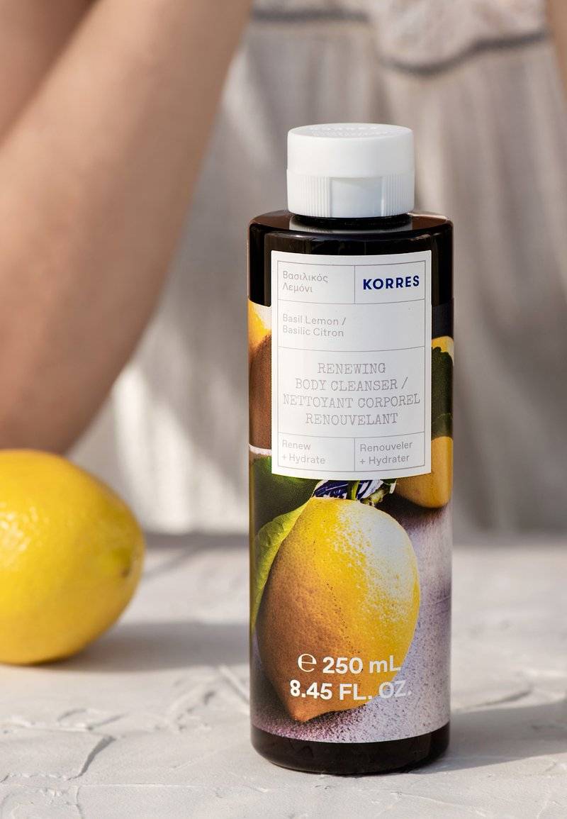 KORRES KORRES RENEWING BODYCLEANSER BASIL LEMON - Shower gel VIP-Rabatte