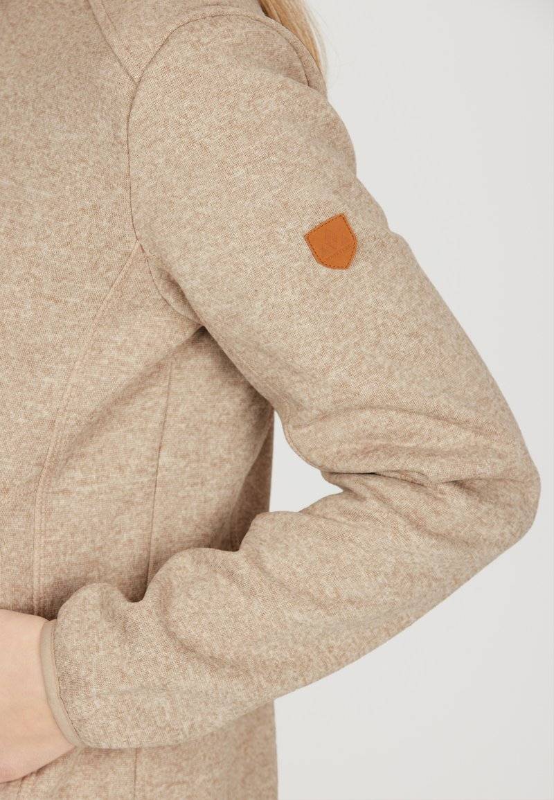 Whistler Whistler SAMANI - Fleece jacket - oatmeal Begrenzt auf 3 Tage