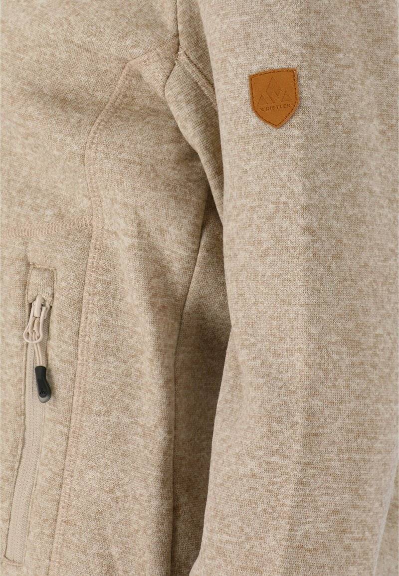 Whistler Whistler SAMANI - Fleece jacket - oatmeal Begrenzt auf 3 Tage