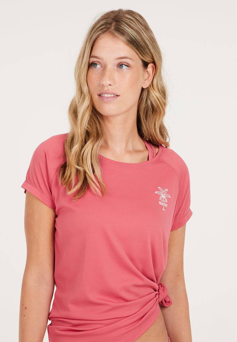 Protest Protest Rash vest - smooth pink Versandkostenfrei