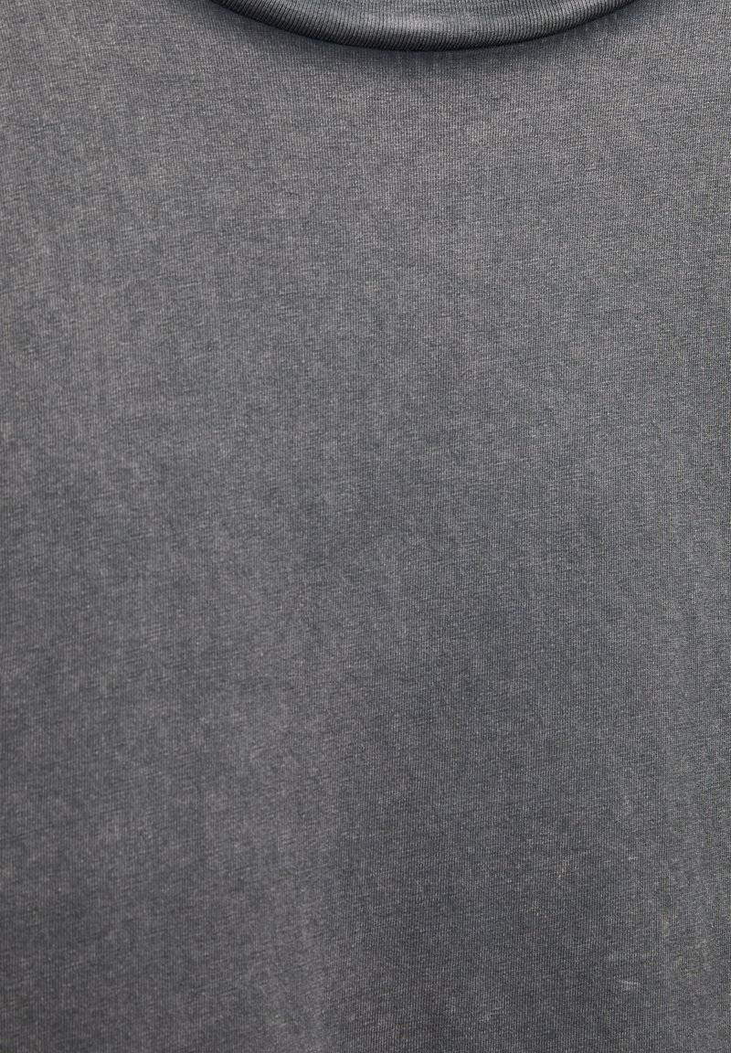 PULL&BEAR PULL&BEAR SHORT SLEEVE - Basic T-shirt - dark grey Saisonschlussverkauf