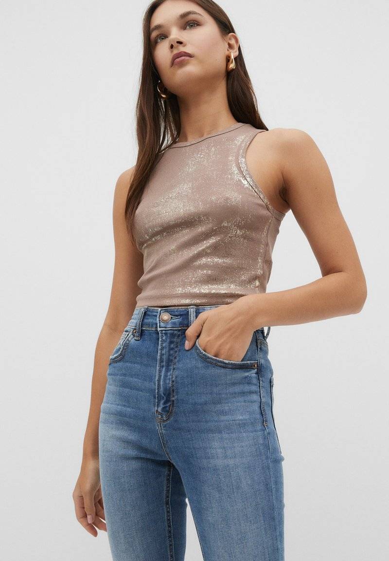 Stradivarius Stradivarius Jeans Skinny Fit - blue denim Online Outlet