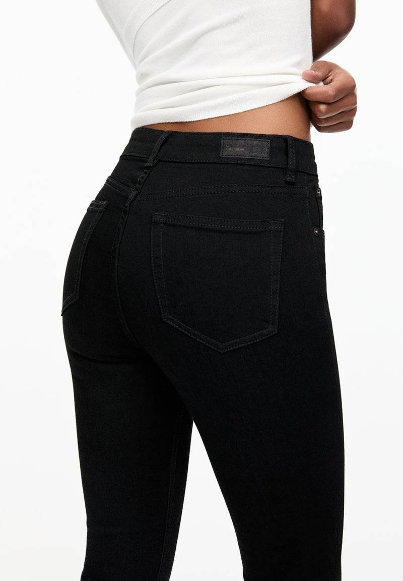 PULL&BEAR PULL&BEAR MID-RISE - Jeans Skinny Fit - black Blitzangebot