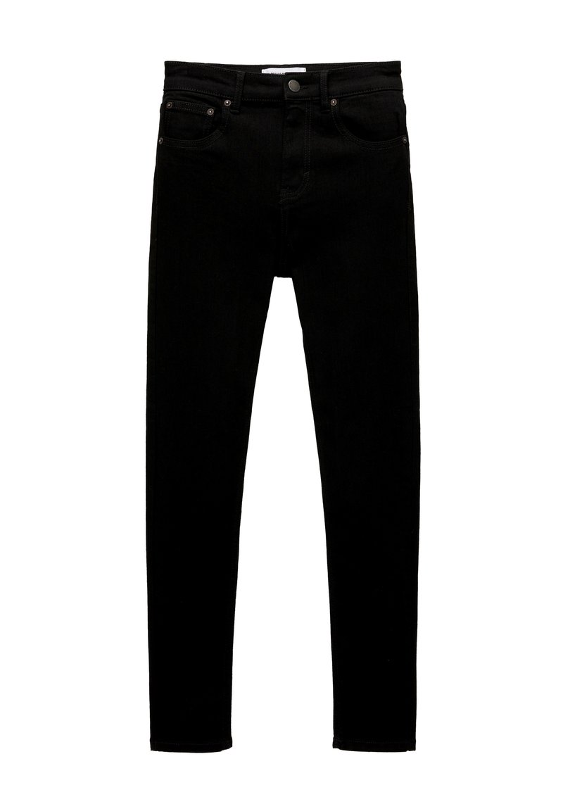 PULL&BEAR PULL&BEAR MID-RISE - Jeans Skinny Fit - black Blitzangebot