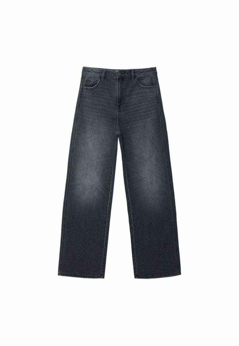 Stradivarius Stradivarius BAGGY JEANS 07356280 - Relaxed fit jeans - dark grey Große Rabatte