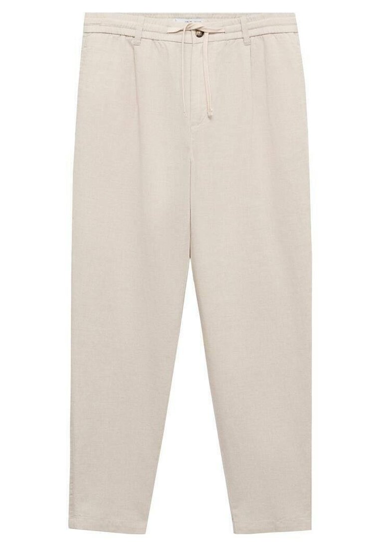 Mango Mango ROMELINO - Trousers - ecru Neuheiten