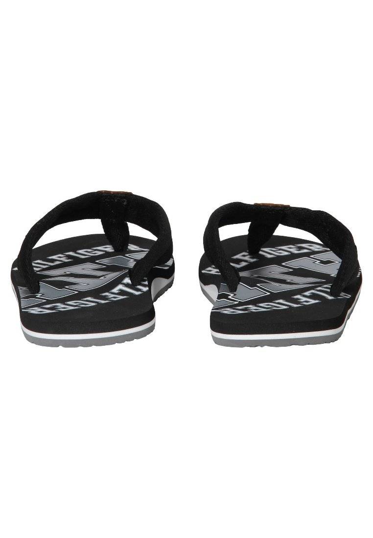 Tommy Hilfiger Tommy Hilfiger HERREN - T-bar sandals - black 50% Rabatt für begrenzte Zeit