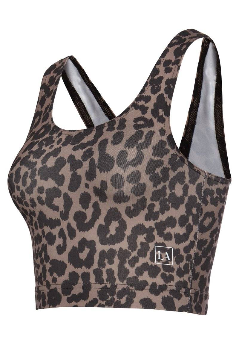 LASCANA Active LASCANA Active ACTIVE - Top - nougat leo Blitzverkäufe