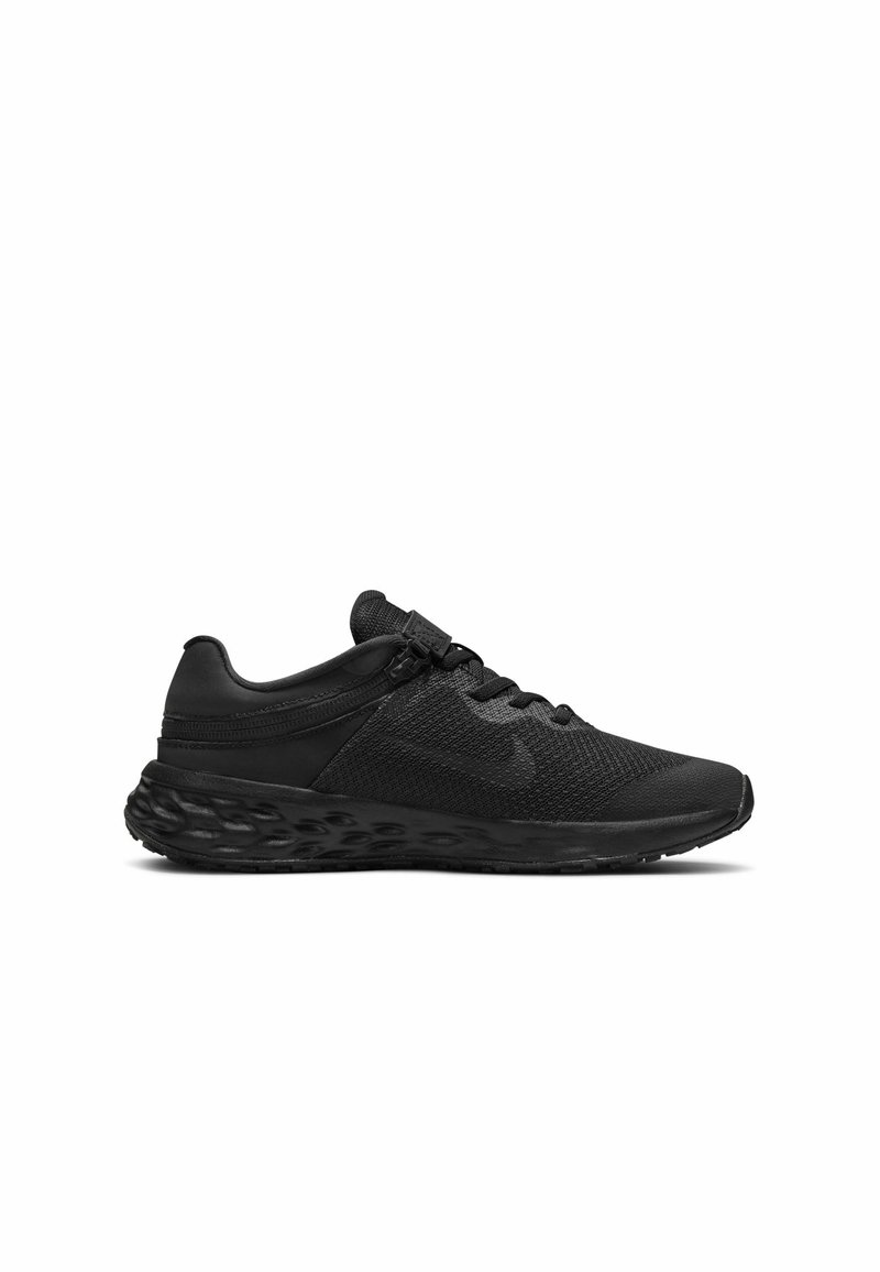 Nike Performance Nike Performance NIKE REVOLUTION 6 FLYEASE (GS - Neutral running shoes - black dark smoke grey black Kostenloser Versand
