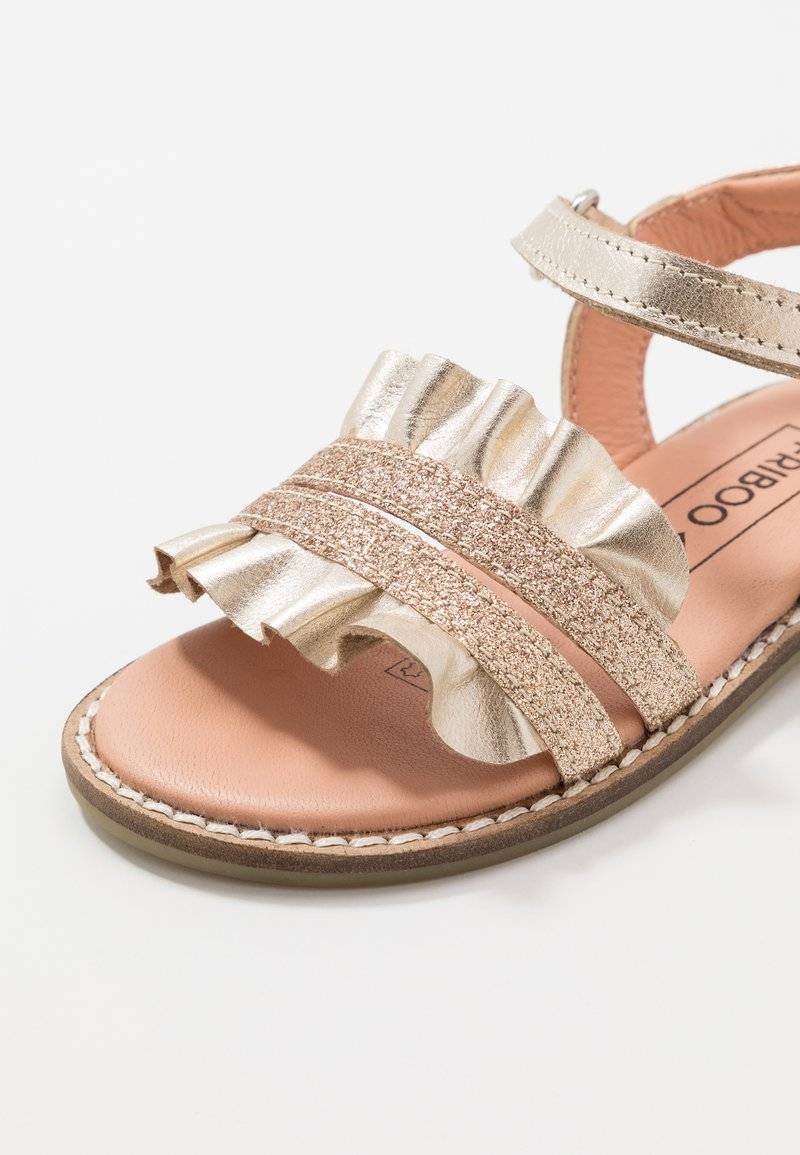 Friboo Friboo LEATHER - Sandals - gold Günstig kaufen