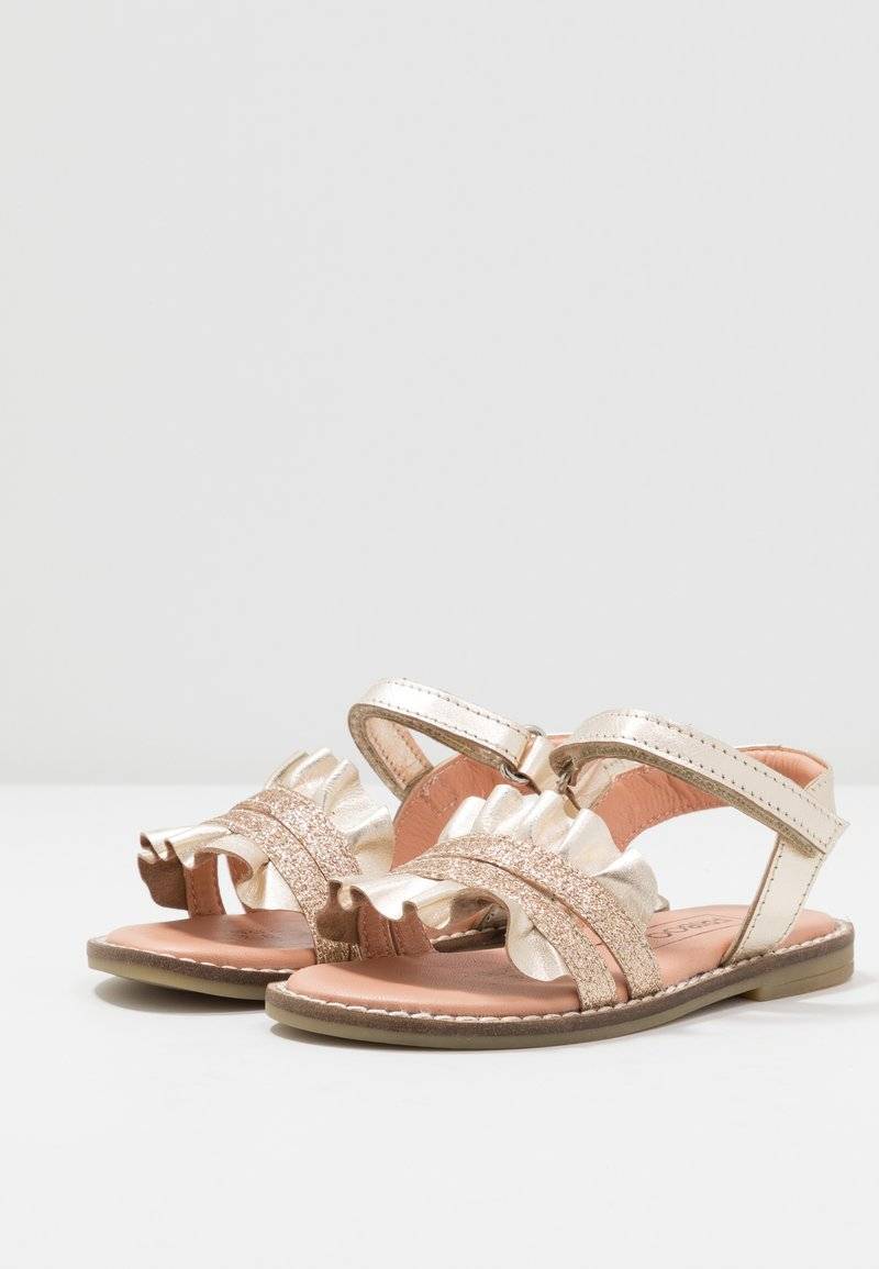 Friboo Friboo LEATHER - Sandals - gold Günstig kaufen