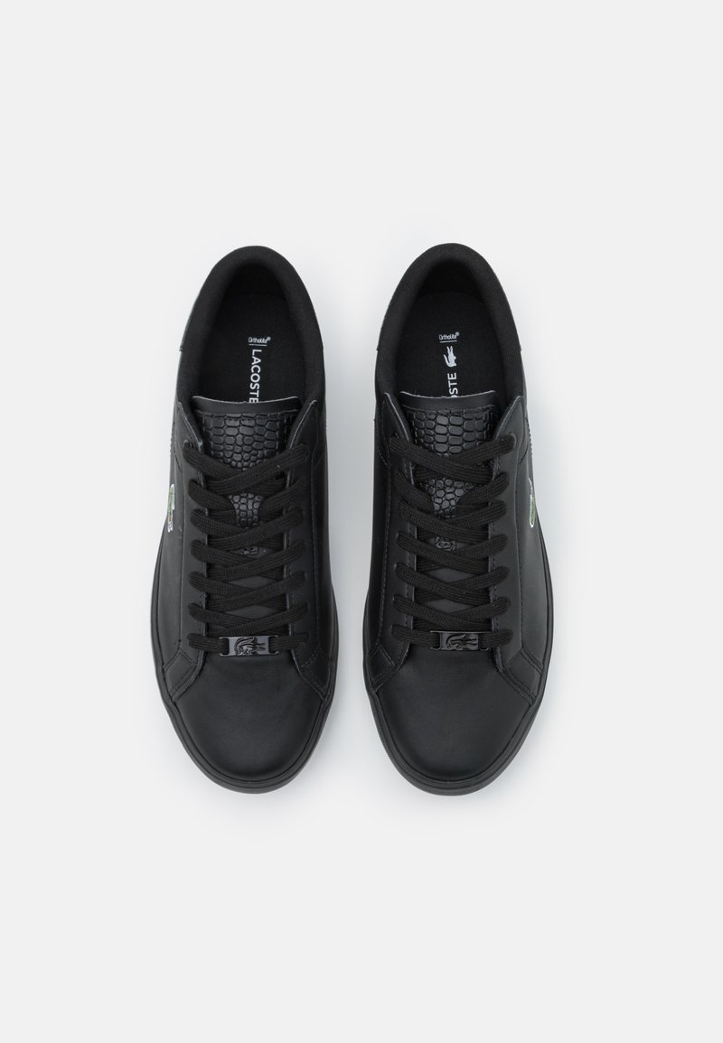 Lacoste Lacoste POWERCOURT - Trainers - black Versandkostenfrei