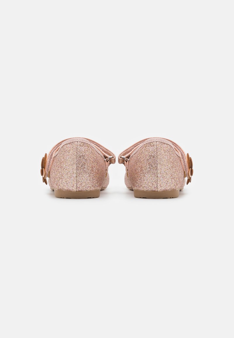 Friboo Friboo Ankle strap ballet pumps - rose gold Weihnachtsangebot