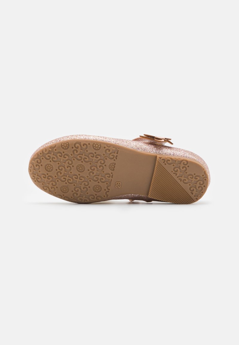 Friboo Friboo Ankle strap ballet pumps - rose gold Weihnachtsangebot