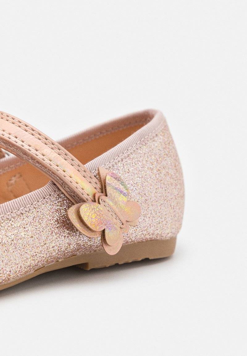 Friboo Friboo Ankle strap ballet pumps - rose gold Weihnachtsangebot