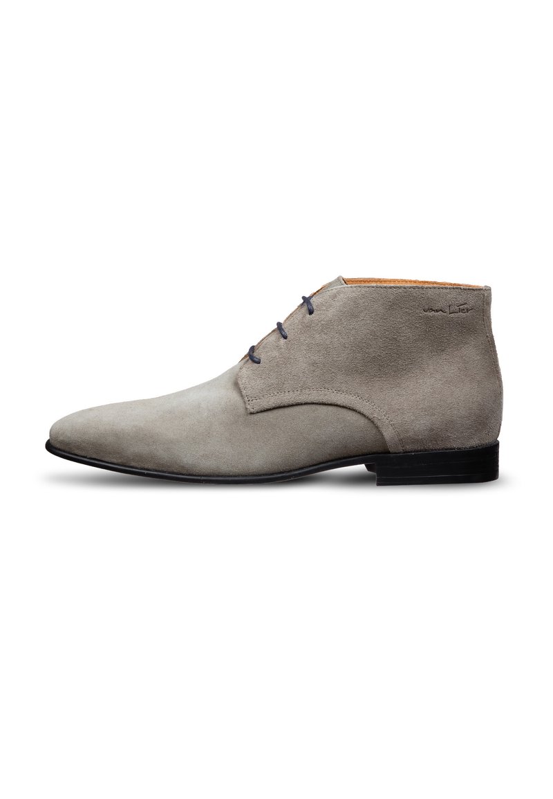 Van Lier Van Lier Lace-up ankle boots - taupe