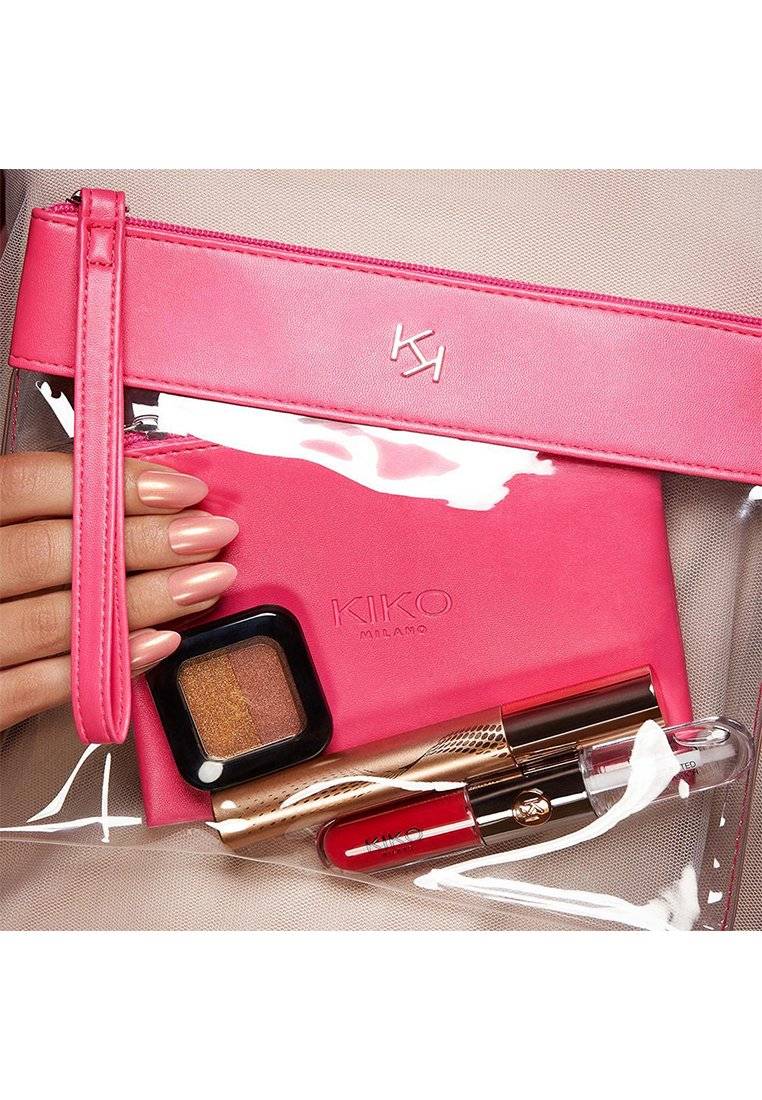 KIKO Milano KIKO Milano TRANSPARENT BEAUTY CASE - Makeup accessory - 002 fuchsia Letzte 3 Tage