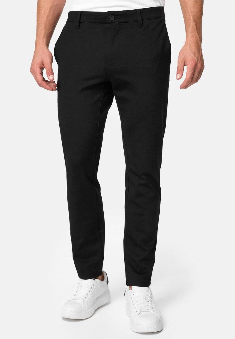 INDICODE JEANS INDICODE JEANS SUPER STRETCH RODEKRO - Chinos - black 50% Rabatt mit kostenlosem Versand