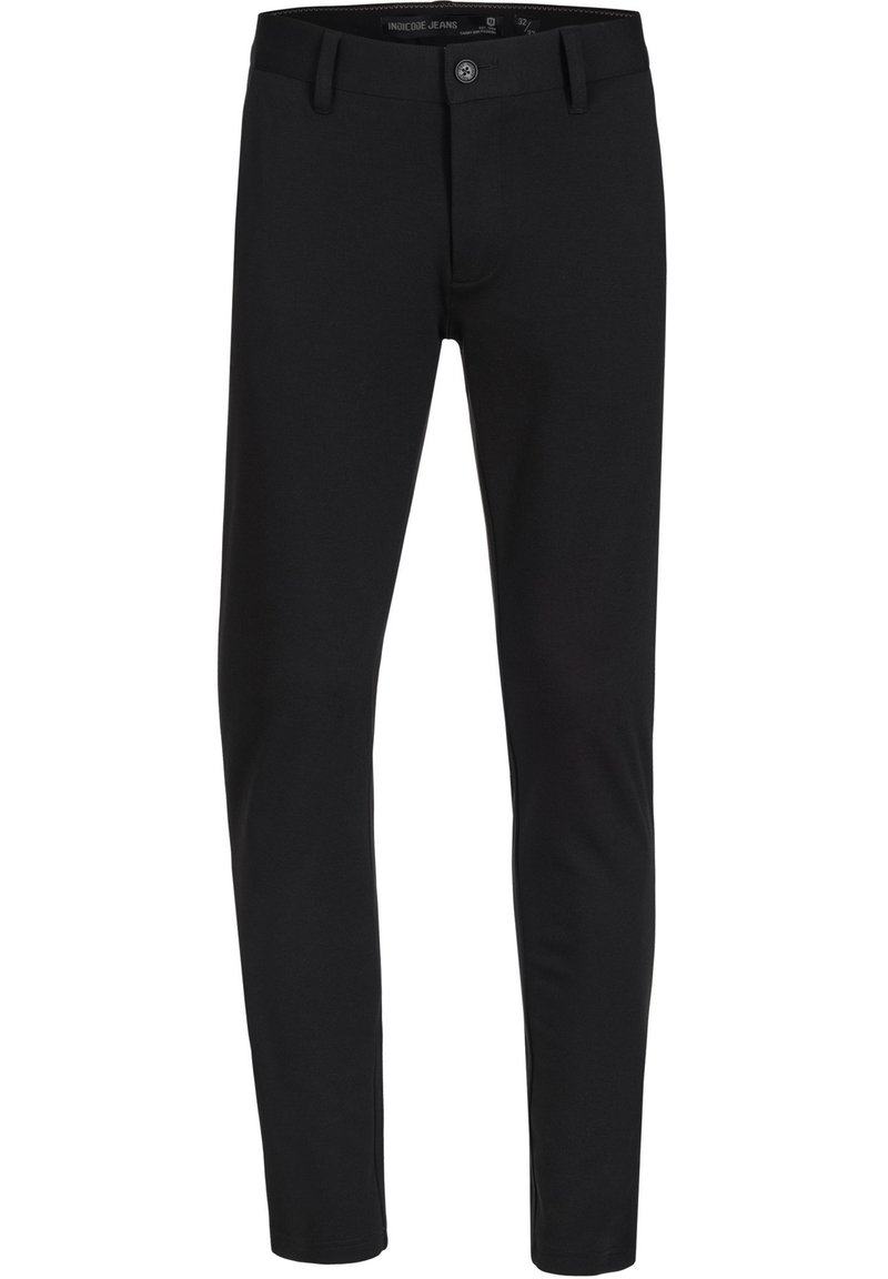 INDICODE JEANS INDICODE JEANS SUPER STRETCH RODEKRO - Chinos - black 50% Rabatt mit kostenlosem Versand