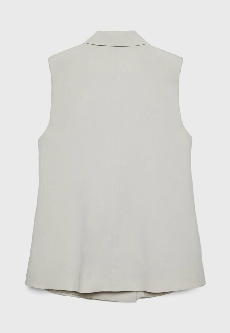 Stradivarius Stradivarius Waistcoat - white Rabatte dieses Monats