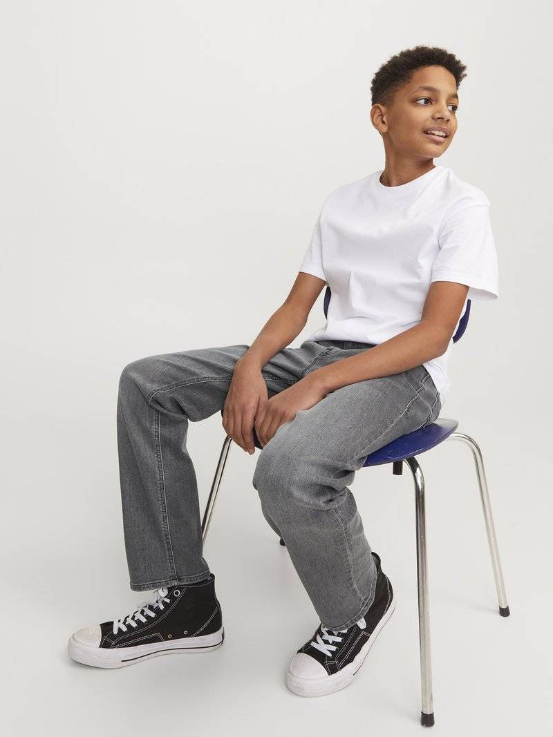 Jack & Jones Junior Jack & Jones Junior JJICLARK JJORIG - Straight leg jeans - grey denim 2025