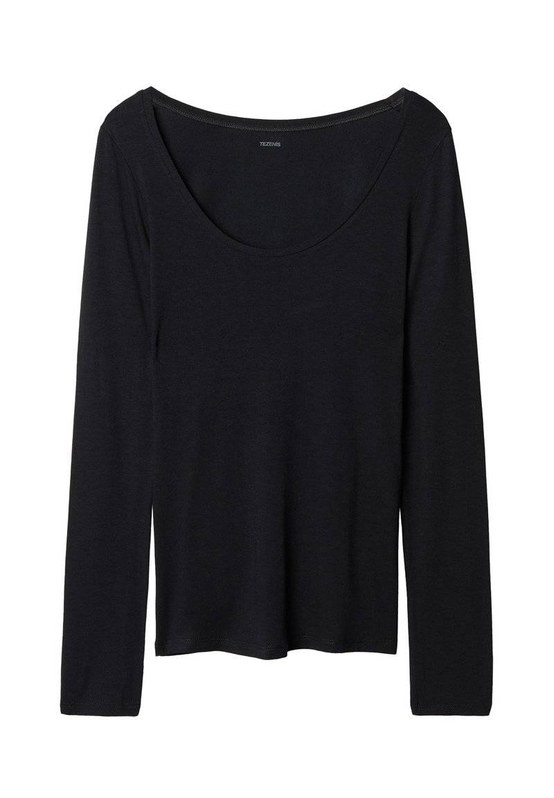 Tezenis Tezenis ROUND-NECK - Long sleeved top - nero Fabrikverkauf