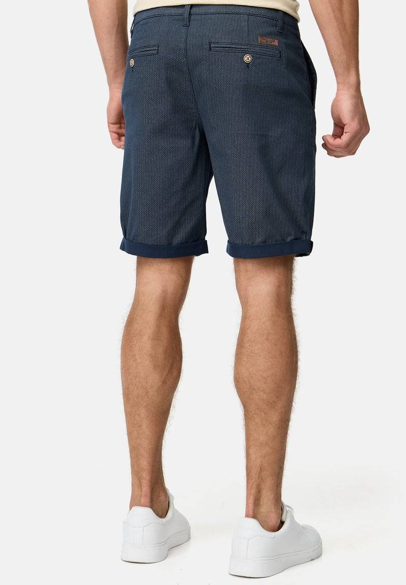 INDICODE JEANS INDICODE JEANS CUBA - Shorts - mottled blue Rabatt