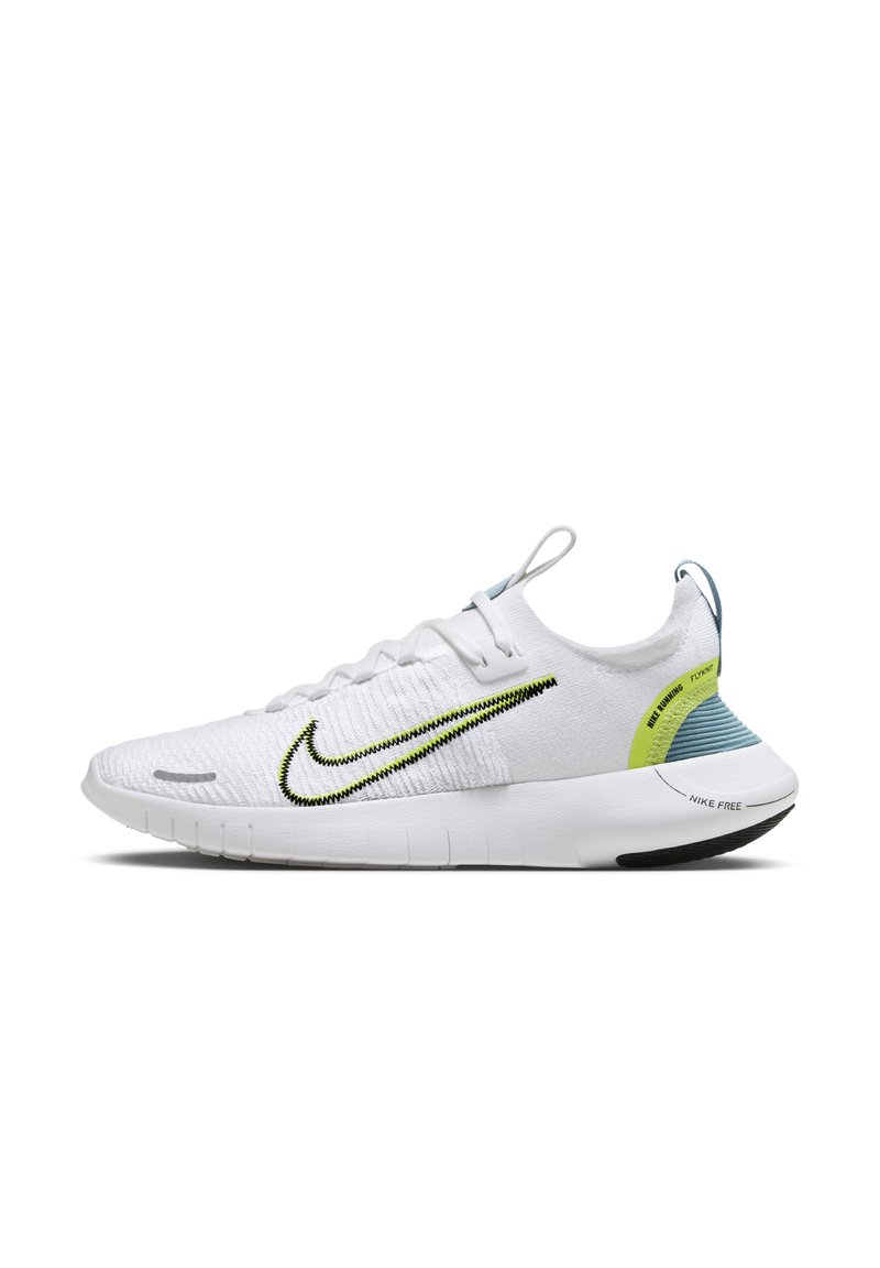 Nike Performance Nike Performance FREE RN FK NATURE - Minimalist running shoes - white denim turquoise cyber black Günstig kaufen