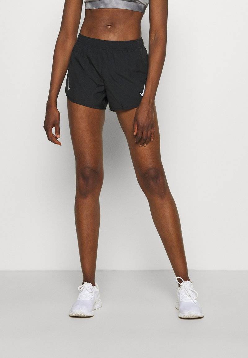 Nike Performance Nike Performance FAST TEMPO SHORT - Sports shorts - black Cyber Monday