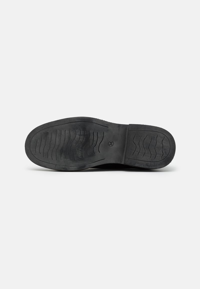 Friboo Friboo LEATHER - Lace-ups - black Letzte 3 Tage