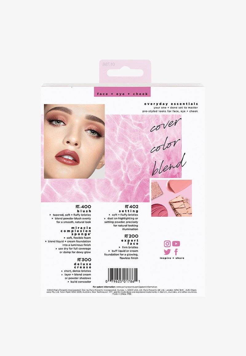 Real Techniques Real Techniques EVERYDAY ESSENTIALS SET - Makeup brush set Fabrikladen