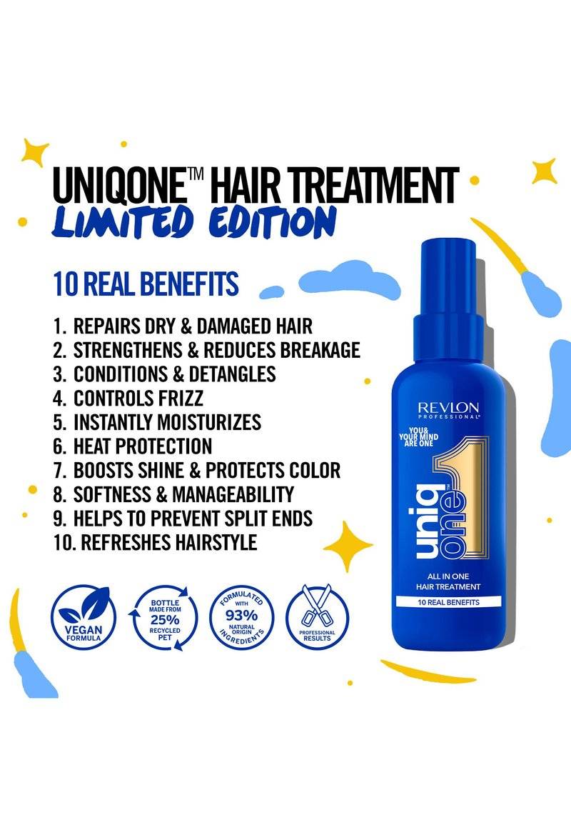 Revlon Professional Revlon Professional UNIQONE LIMITED EDITION RELAXING FRAGRANCE LEAVE-IN PROFESSIONAL MULTI-BENEFIT HAIR TREATMENT - REPAIR, DETANGLE, CONTROL FRIZZ & STYLE - Hair treatment Black Friday Preise