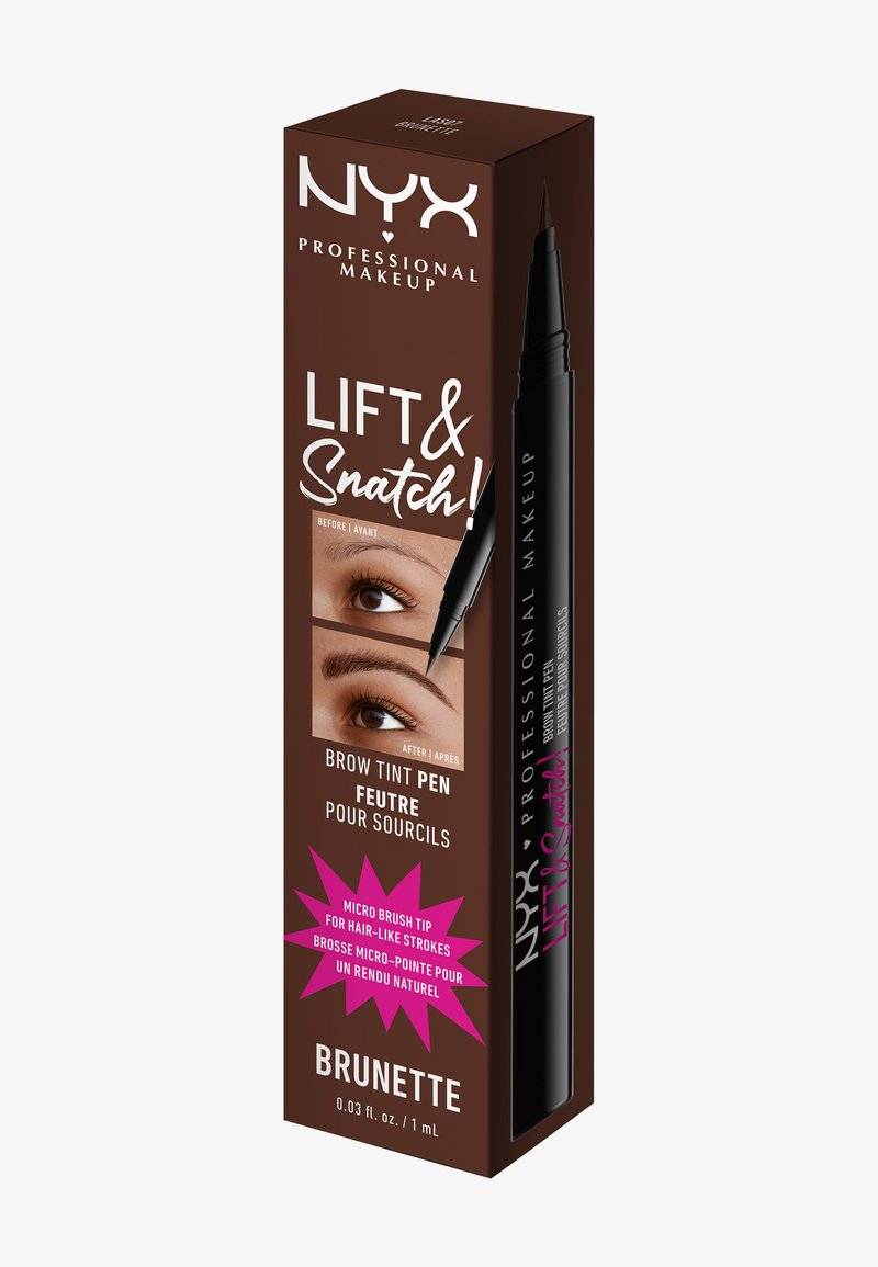 NYX Professional Makeup NYX Professional Makeup LIFT & SNATCH BROW TINT PEN - Eyebrow pencil - brunette Fabrikverkauf