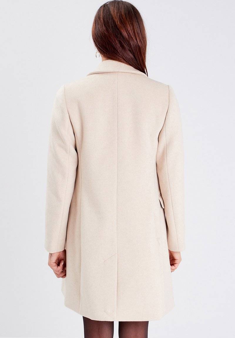 Cache Cache Cache Cache GERADER MIT KNÖPFEN - Classic coat - beige Großer Ausverkauf