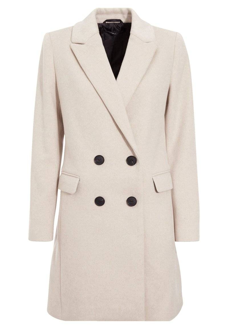 Cache Cache Cache Cache GERADER MIT KNÖPFEN - Classic coat - beige Großer Ausverkauf