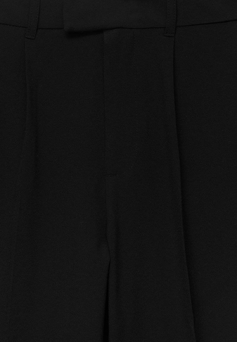PULL&BEAR PULL&BEAR DARTED SMART - Trousers - black Exklusivangebot