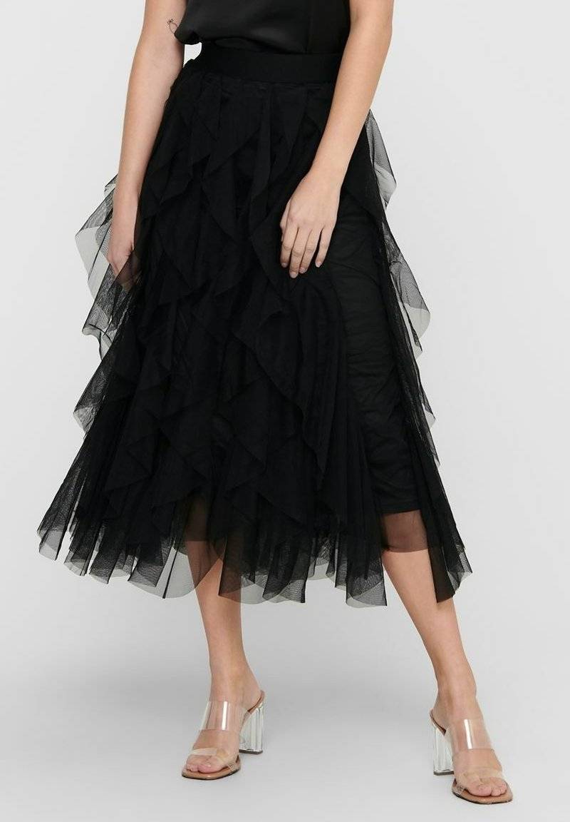 ONLY ONLY ONLSKY SKIRT - A-line skirt - black Vatertagsangebot