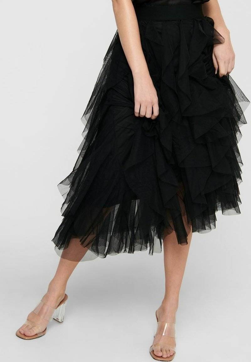 ONLY ONLY ONLSKY SKIRT - A-line skirt - black Vatertagsangebot