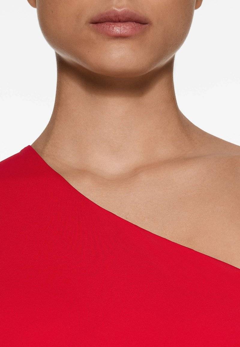 OYSHO OYSHO ASYMMETRIC - Swimsuit - red Jubiläumsangebot