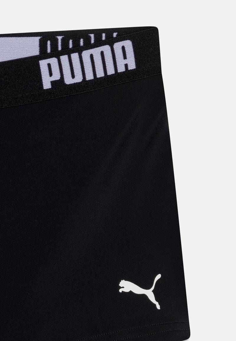 Puma Puma SWIM BOYS LOGO SWIM TRUNK - Swimming shorts - black Heißer Verkauf