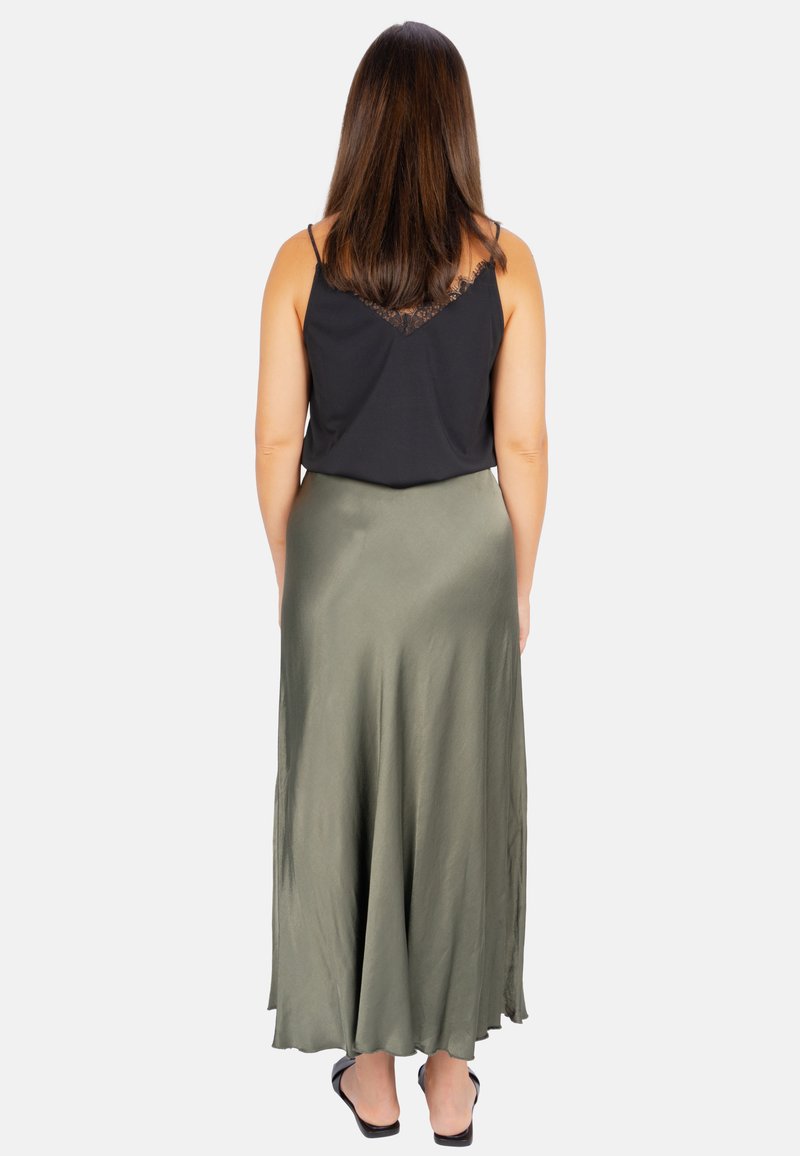 Seasons of April Seasons of April LILLY - Maxi skirt - khaki Neueste Mode