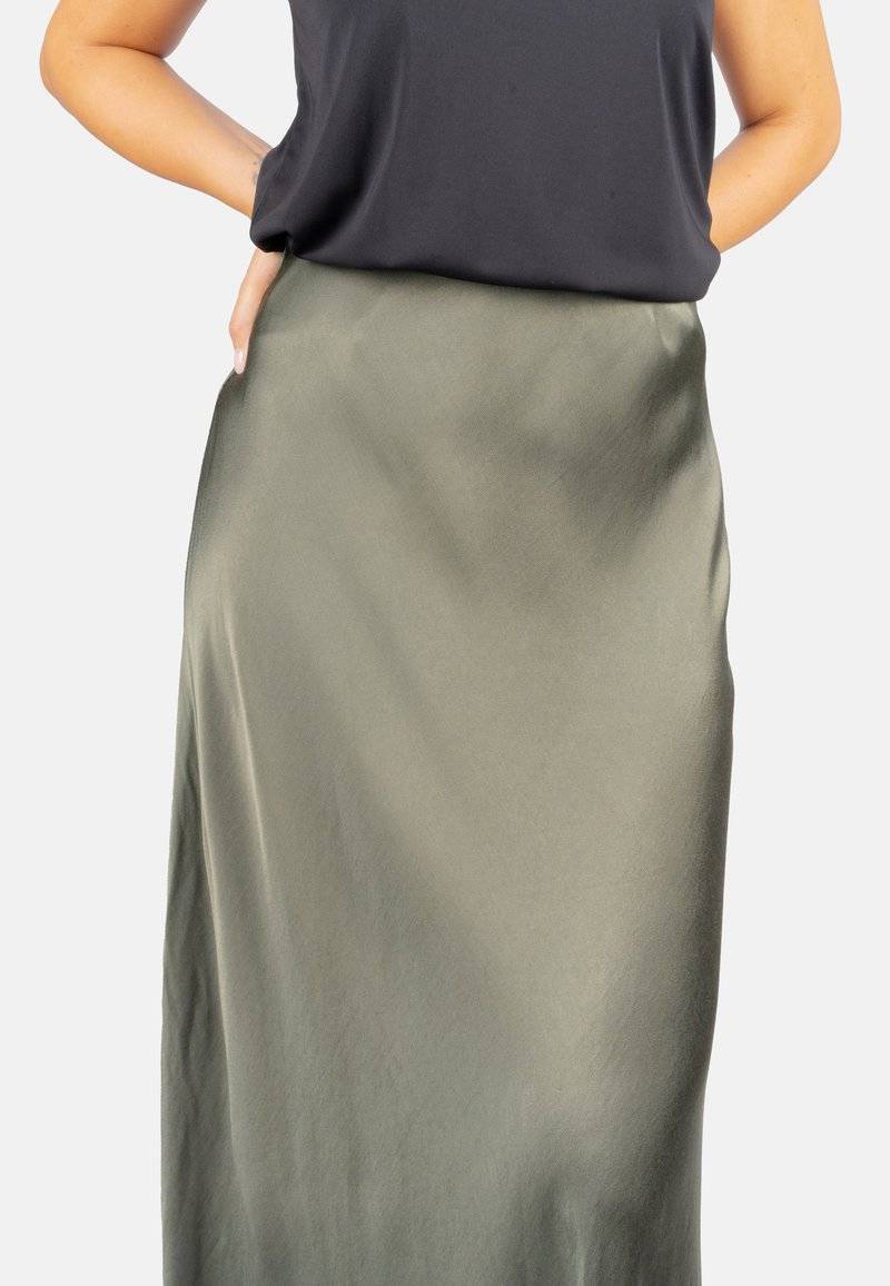 Seasons of April Seasons of April LILLY - Maxi skirt - khaki Neueste Mode