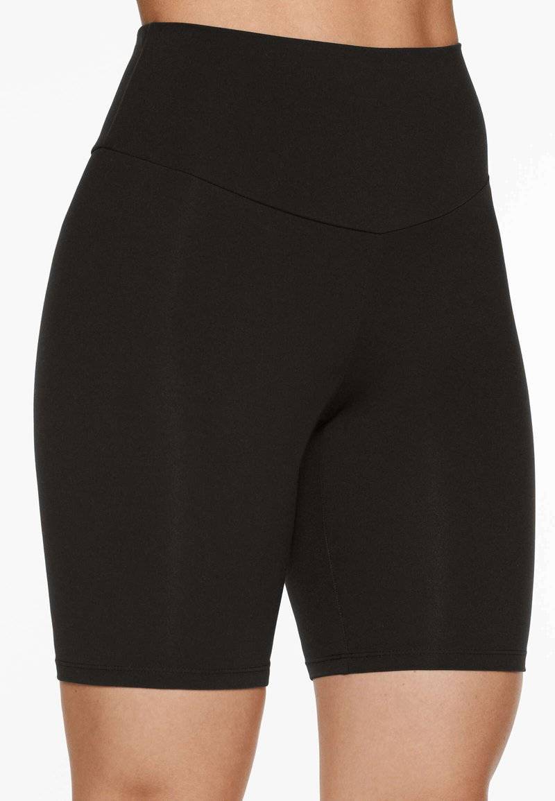 OYSHO OYSHO COMFORTLUX HIGH-RISE BIKER 20cm - Leggings - black