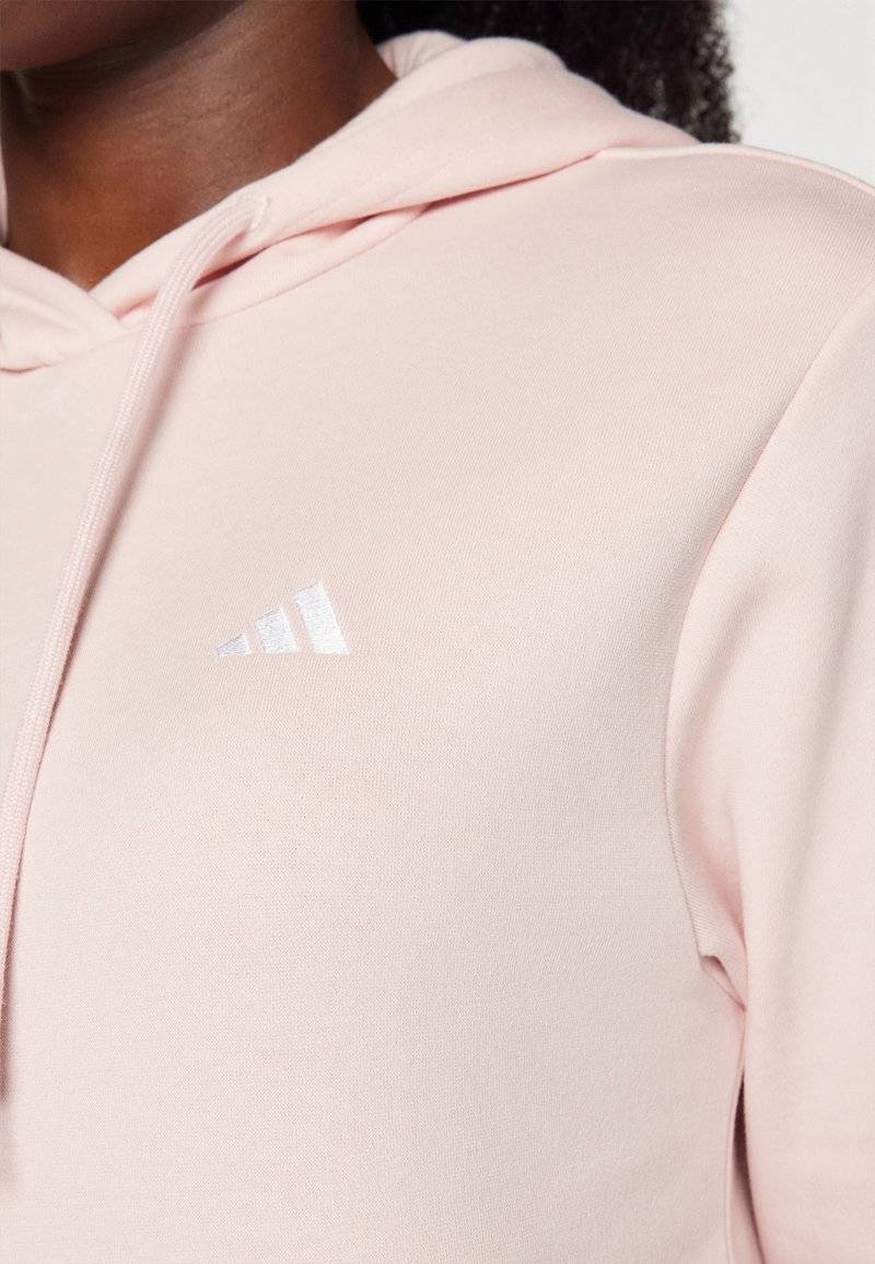adidas Sportswear adidas Sportswear ESSENTIALS SMALL LOGO FEEL COZY HOODIE - Hoodie - sandy pink Vierteljährliche Förderung