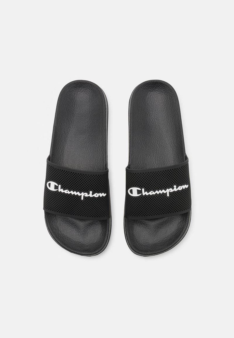 Champion Champion DAYTONA - Pool slides - black Nur noch ein Tag übrig