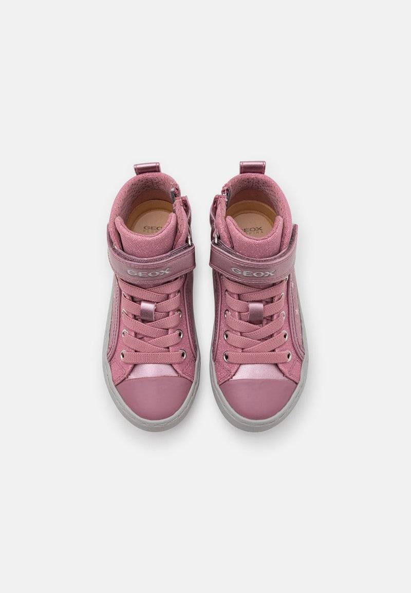 Geox Geox KALISPERA GIRL - High-top trainers - dark pink Bis zu 65% Rabatt